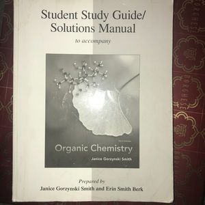 Organic Chemistry Study Guide Manual Solutions
